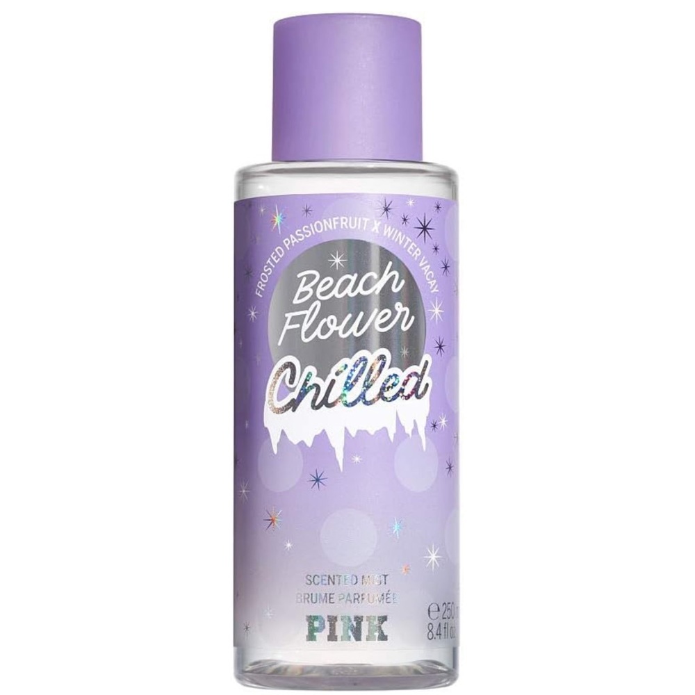PINK Victoria's Secret Beach Flower Chilled Scented Mist